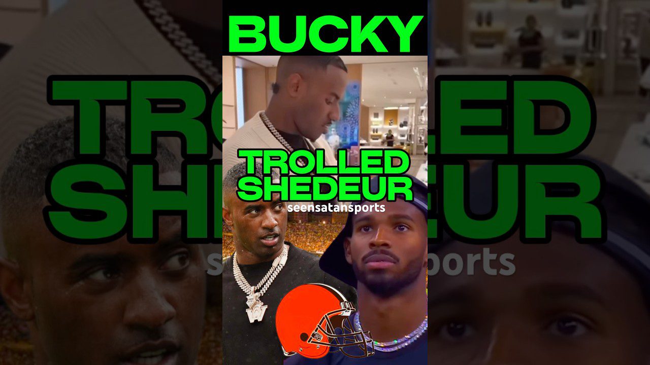 BUCKY TROLLED SHEDEUR! (HILARIOUS) #deionsanders #coloradofootball #espn #nfl #nflnews #trending