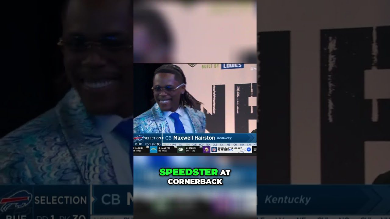 Buffalo Bills Draft Maxwell Harrison: Cornerback Speedster!