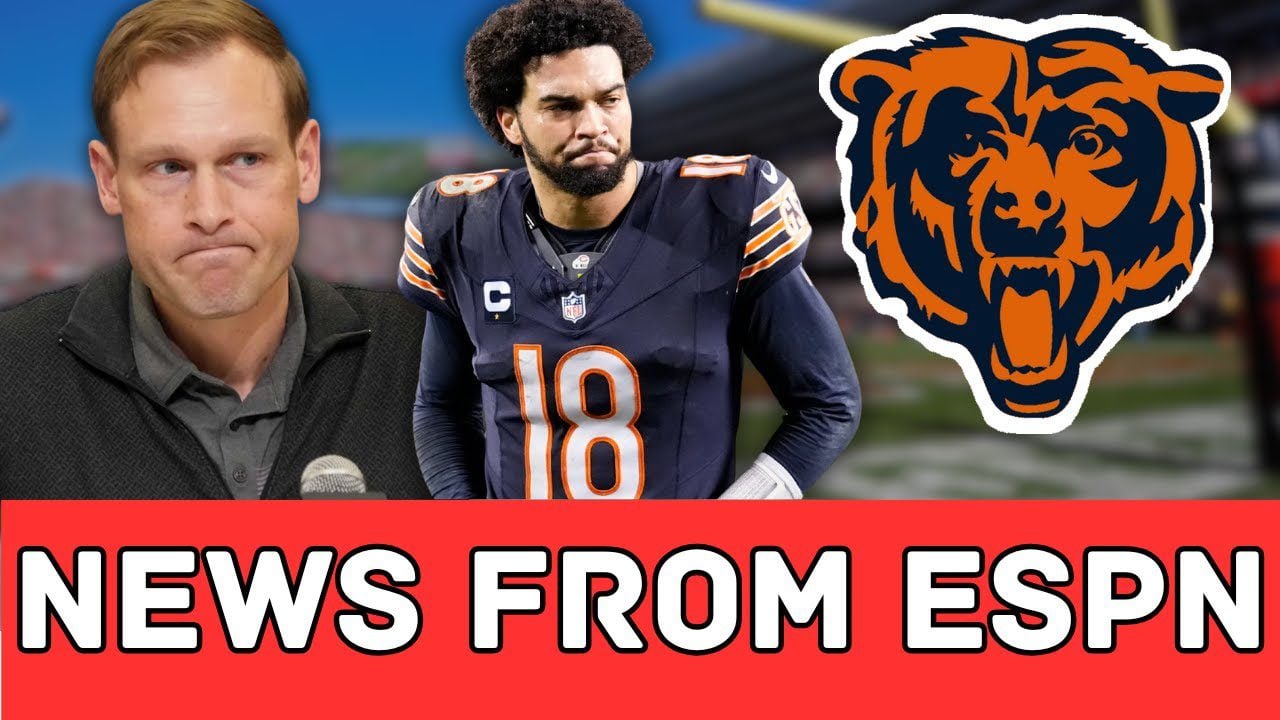 Chicago Bears GET POOR NEWS From ESPN After the 2025 NFL Draft…News and Updates