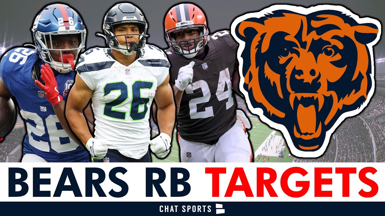 Chicago Bears RB Targets Via NFL Free Agency & Trade Market