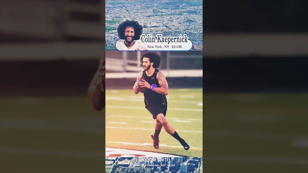 Colin Kaepernick New York, NY – 5M. #sidehustle #news #unitedstates #usa #NFL