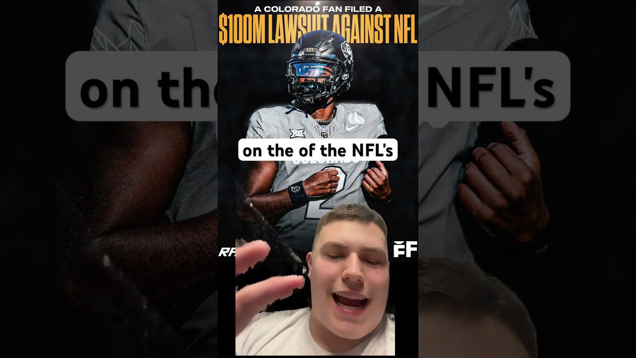 Colorado fan is suing the NFL 0M due to emotional distress of Shedeur #nfl #cfb #nflnews