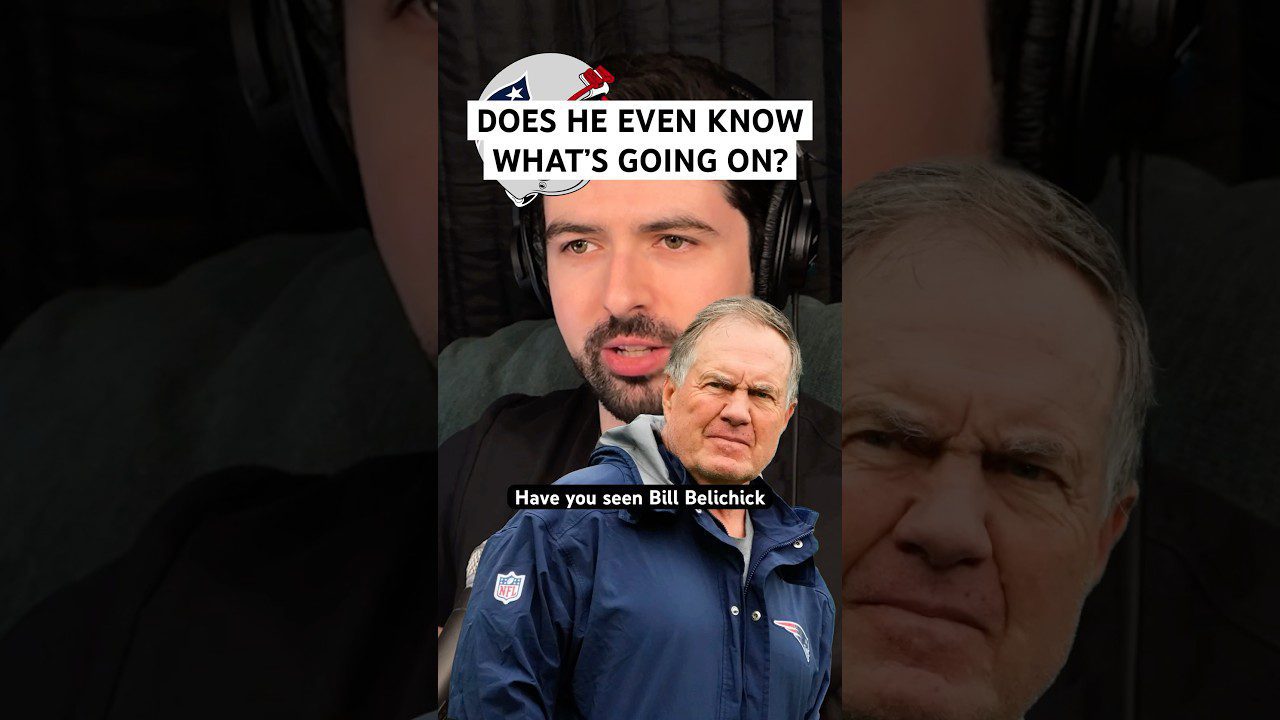 Does Bill Belichick even know whats going on? #football #nfl #sports #billbelichick #celebrity #news