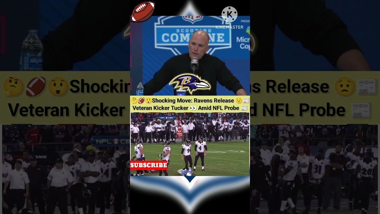 🏈📢Football Decision’: Ravens Part Ways with Tucker 🦵⚖️ #nflnews #nfl  #sportsnews #shorts #football