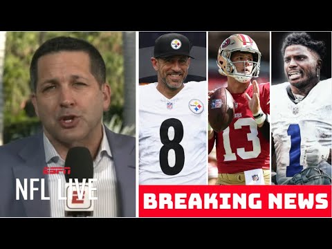 FULL NFL LIVE | Rodgers-Steelers latest news? – Tyreek Hill to Cowboys? –  Purdy historic contract?