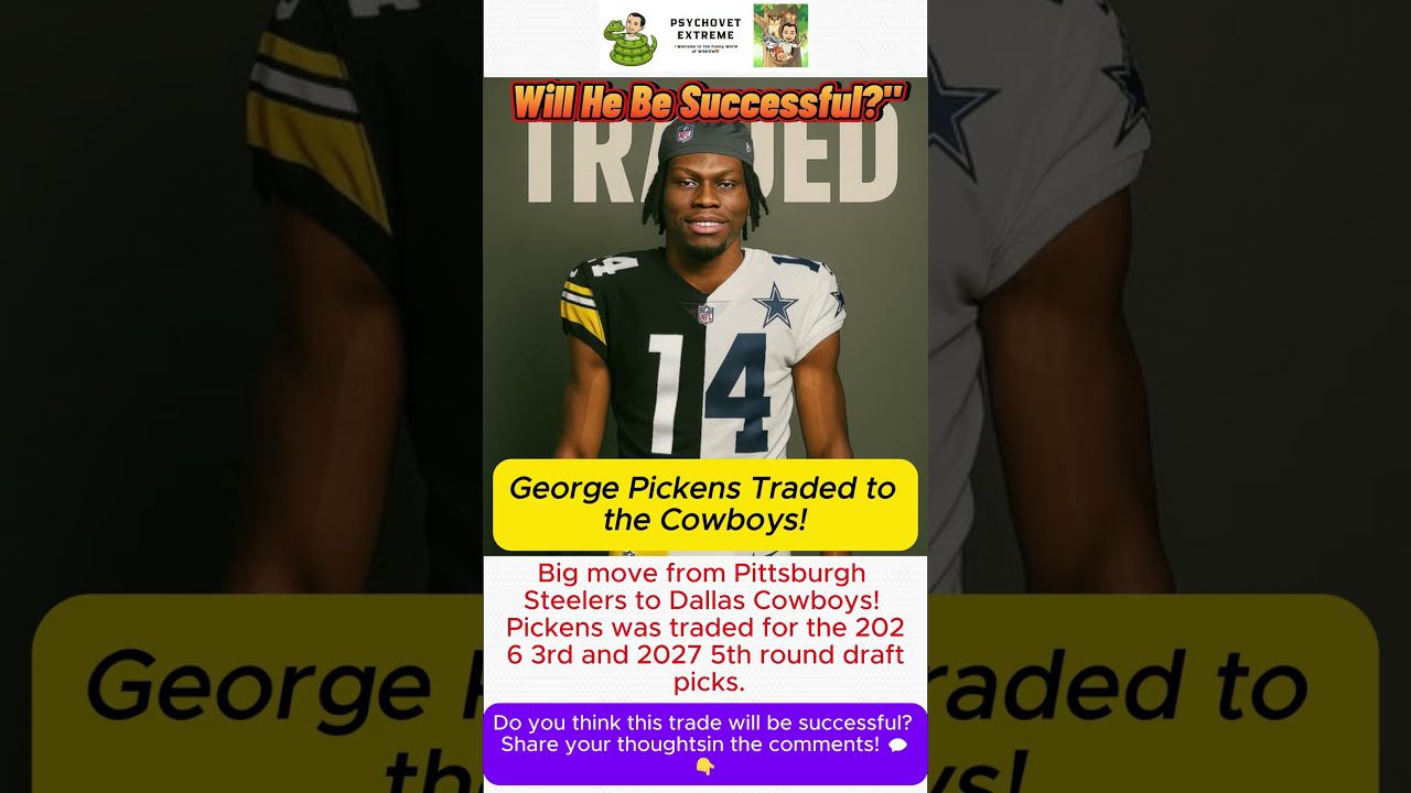 #georgepickens #cowboys #nflnews #sportsupdate