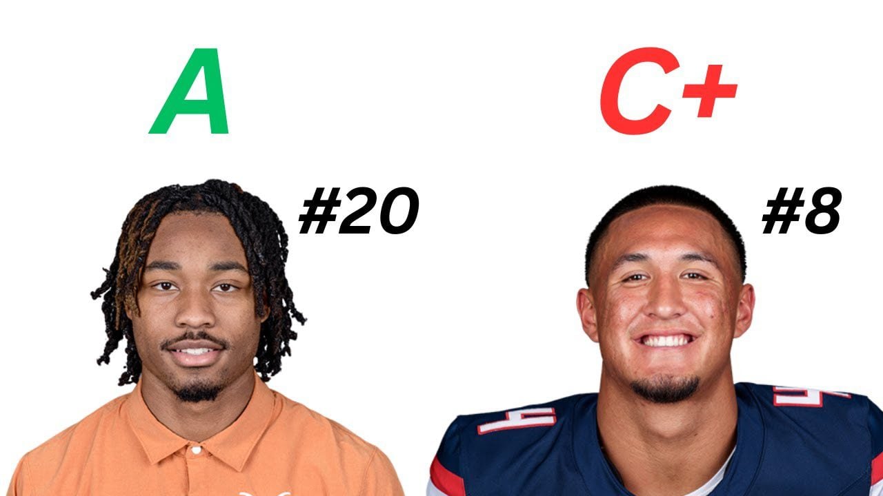 Grading the 2025 NFL Draft (Round 1)