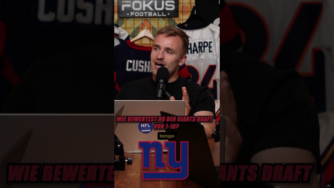 🚨 Home Run Draft der New York Giants! 🏈💥  #nfl #nfldeutschland #draft #giants