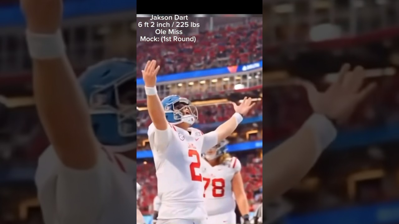 Jaxson Dart Drafted 25th by Giants, SEC Star Rises to QB2 After Dominating Senior Bowl & Combine Jaxson Dart Drafted 25th by Giants, SEC Star Rises to QB2 After Dominating Senior Bowl & Combine