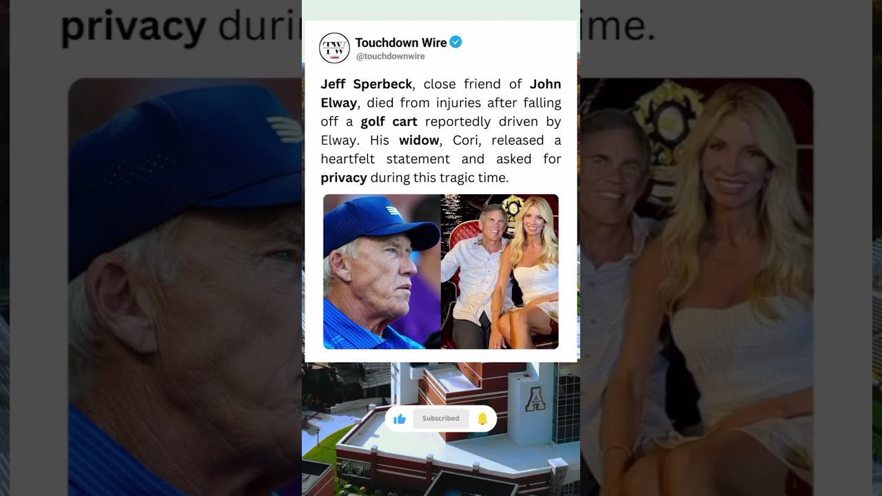 John Elway Golf Cart Tragedy! 🏈🕊️ #NFL #Shorts