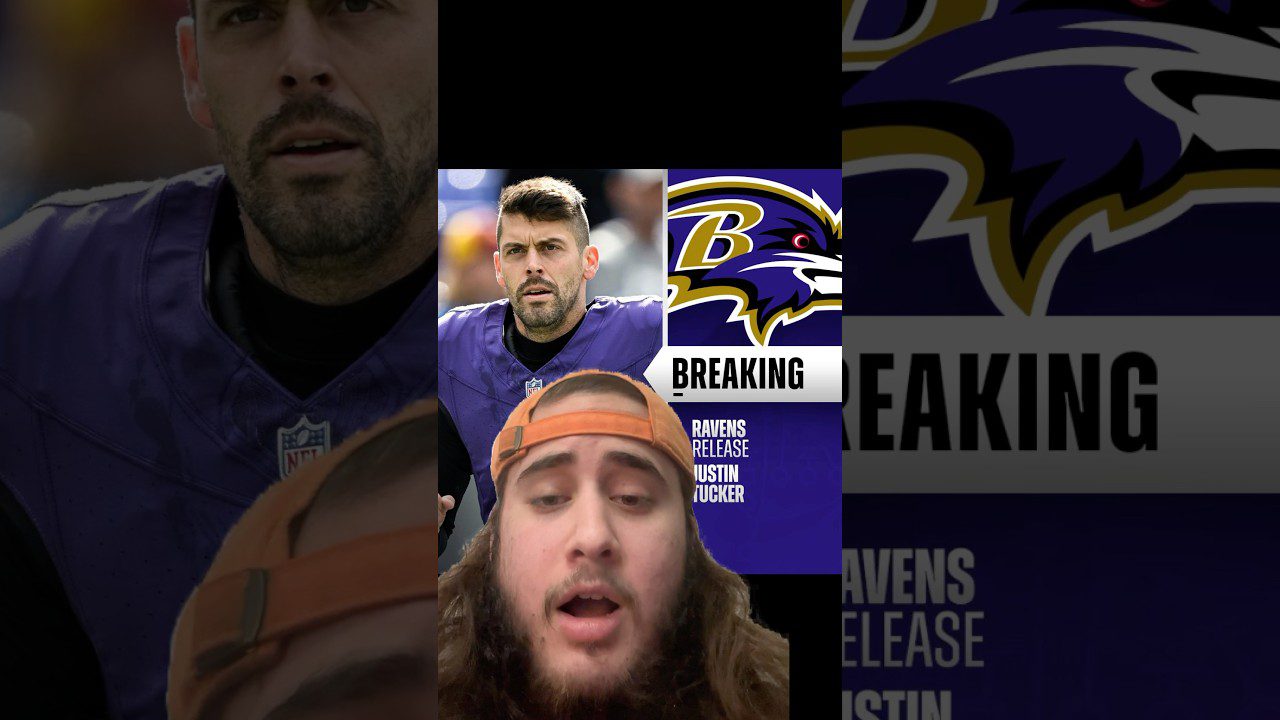 JUSTIN TUCKER HAS BEEN RELEASED!🚨 #nfl #nflshorts #nflnews #football #footballshorts #sports