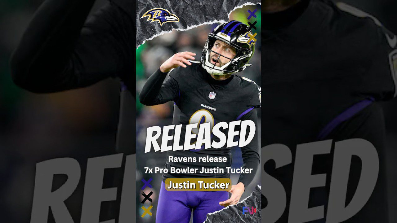 Justin Tucker is OUT in Baltimore #nfl