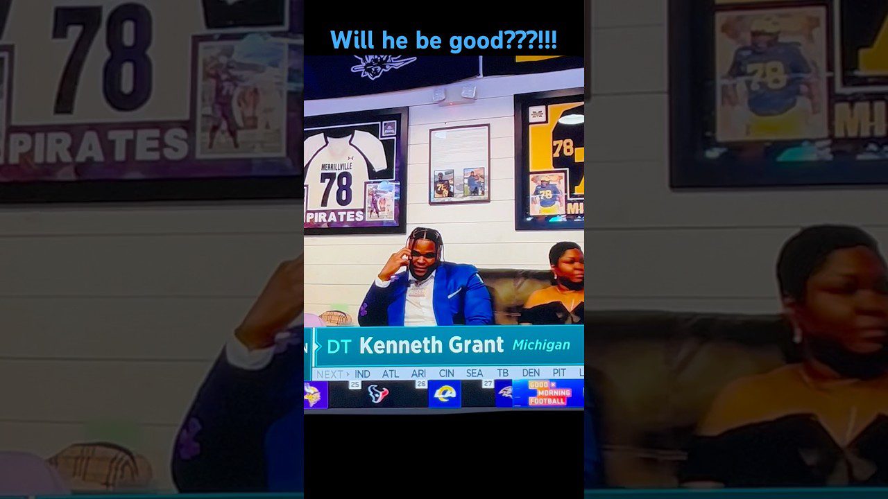 KENNETH GRANT IS A DOLPHIN!!! #nfl #nflfootball #nfldraft #nfldraft2025 #dolphins #draft #football