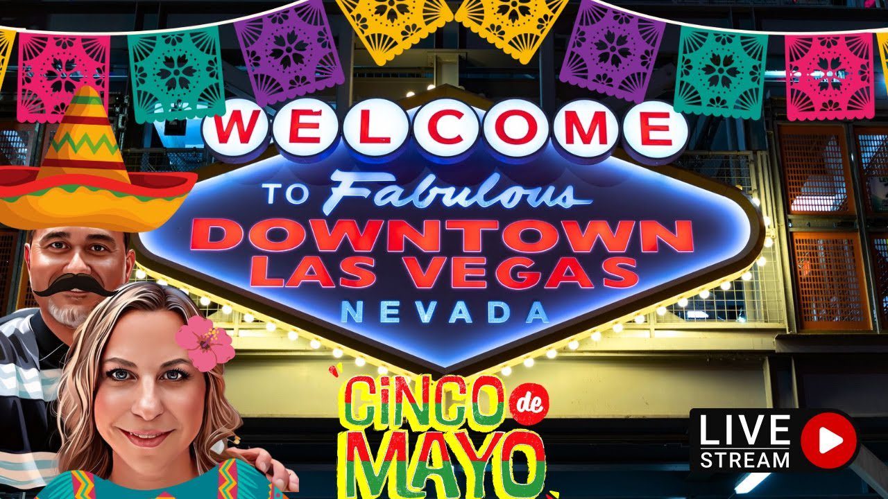 LIVE LAS VEGAS Cinco de Mayo Weekend on Fremont St! 🆙🆙