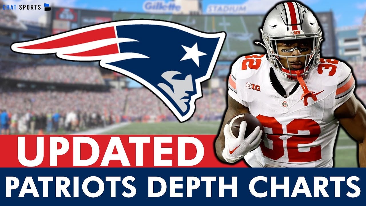 New England Patriots Depth Chart Revealed After 2025 NFL Draft Ft. TreVeyon Henderson