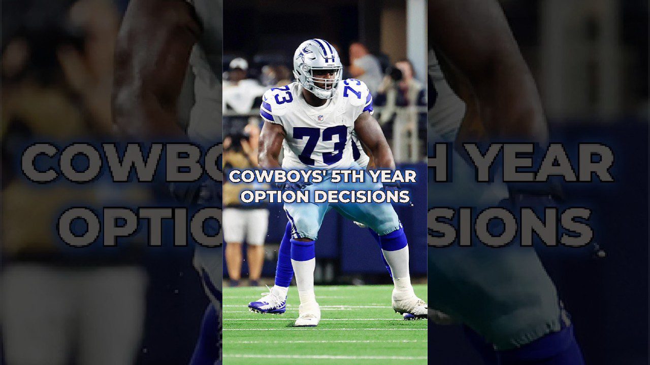 NEWS: Cowboys Make 5th Year Option Decisions On Tyler Smith & Kaiir Elam #cowboys #nfl #shorts