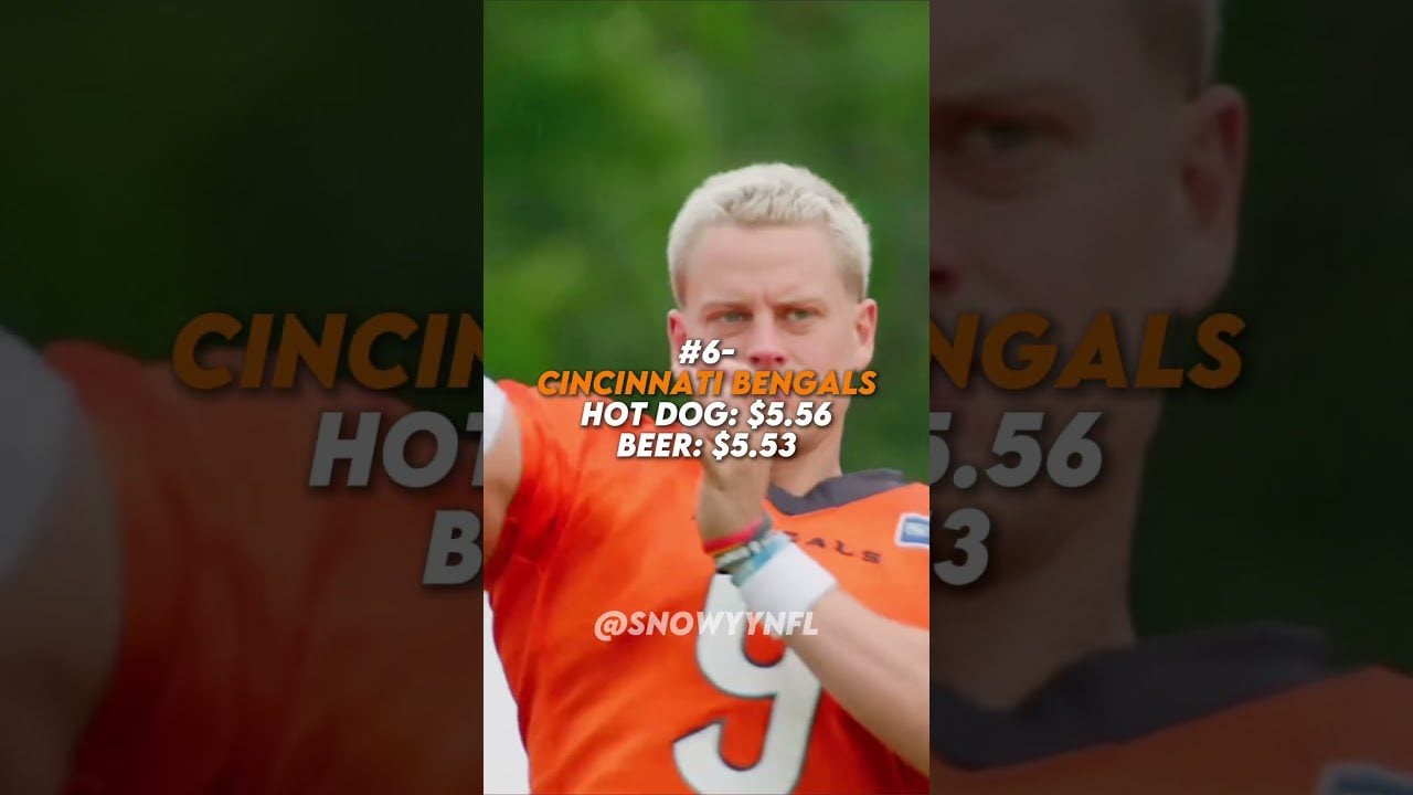 NFL teams with the cheapest concessions #nfl #draft #sports #americanfootball #nflfootball #nfldraft
