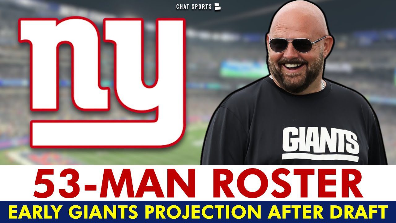 NY Giants 53-Man Roster Projection After The 2025 NFL Draft NY Giants 53-Man Roster Projection After The 2025 NFL Draft