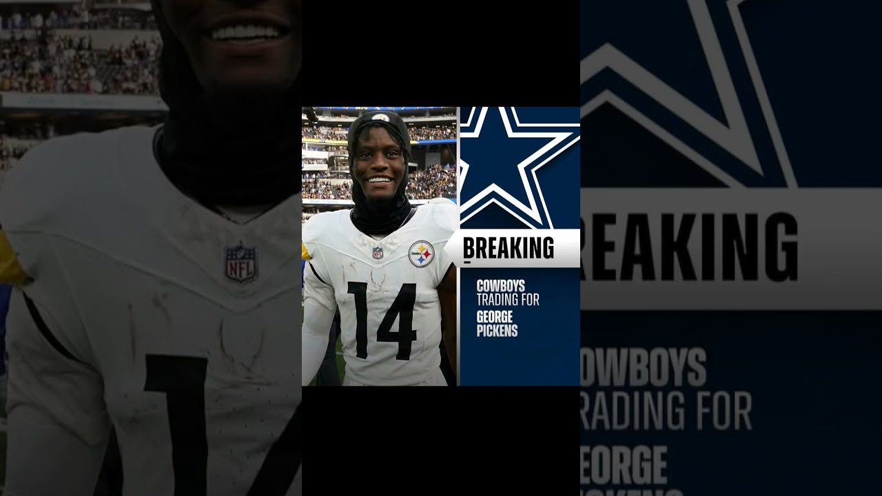 PITTSBURGH STEELERS RECEIVER GEORGE PICKENS TRADED TO DALLAS COWBOYS #football #sports #news #nfl