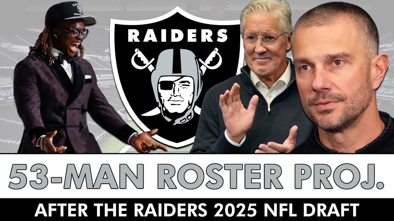Raiders 53-Man Roster Projection After The 2025 NFL Draft