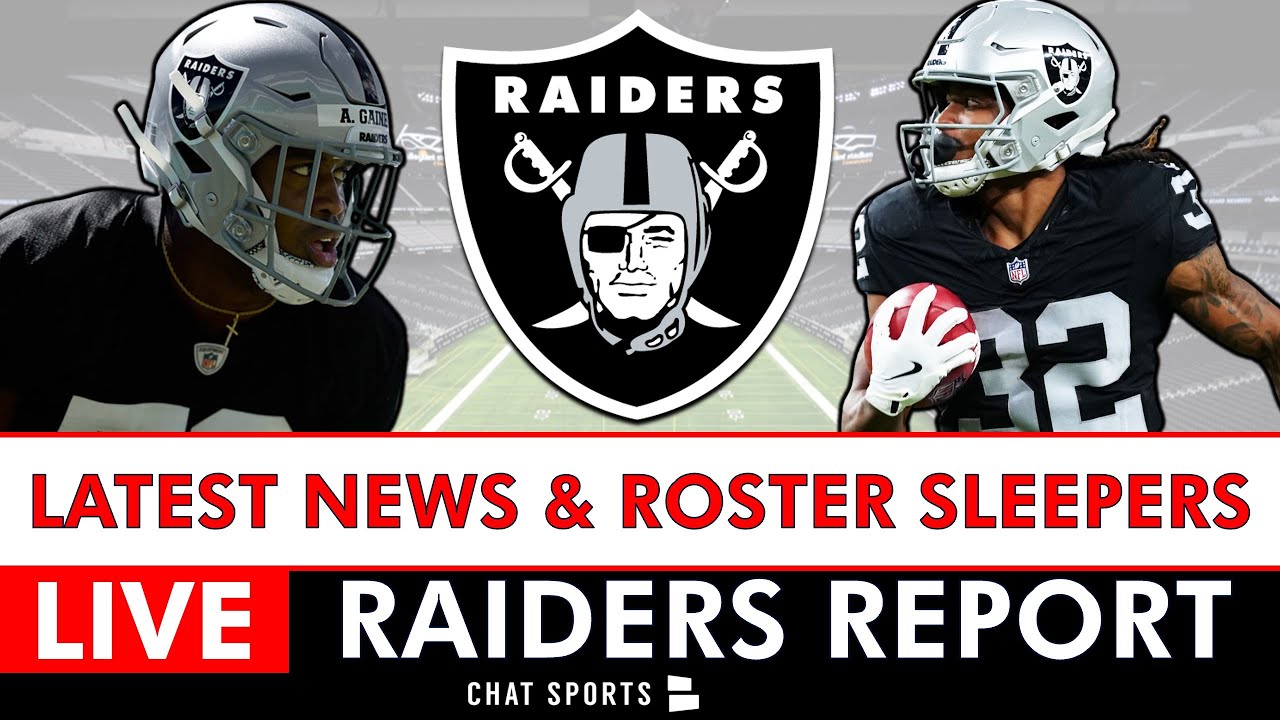 Raiders Live: Latest Raiders News & NFL Rumors + Roster Sleepers Before Raiders Rookie Minicamp Raiders Live: Latest Raiders News & NFL Rumors + Roster Sleepers Before Raiders Rookie Minicamp