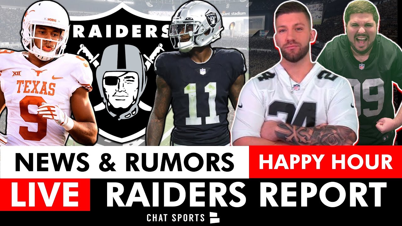 Raiders News Live: Collin Johnson Signs With Las Vegas + Raiders Rumors After The 2025 NFL Draft