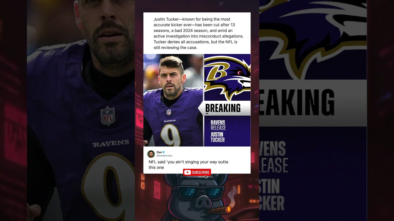 Ravens Cut Justin Tucker After 13 Seasons Amid NFL Investigation