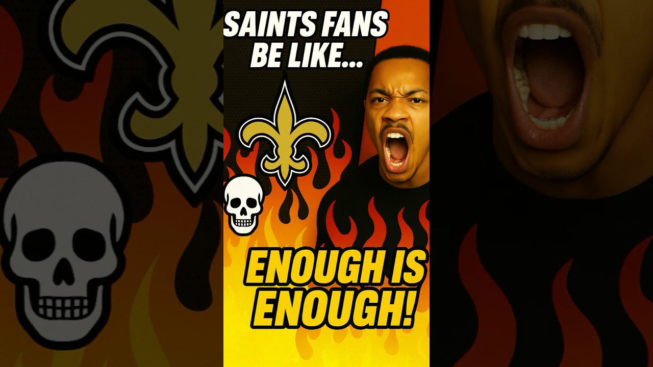 Saints Fan SNAPS! Diss Track CALLS OUT GM, Draft Busts & Injuries! 🤬🎤 #saintsfan #nfldraft2025 #nfl