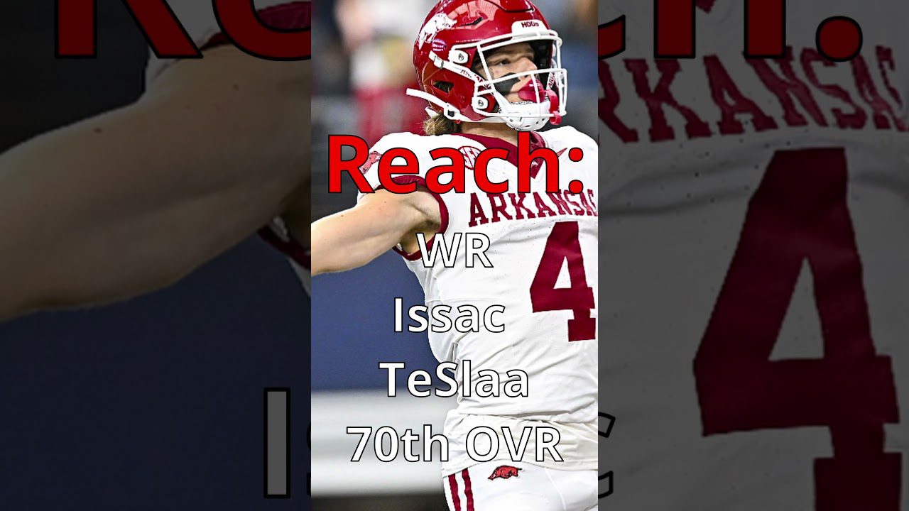 The Biggest STEALS and REACHES of the 2025 NFL Draft Part 1 #nfl #football #shorts #footballshorts