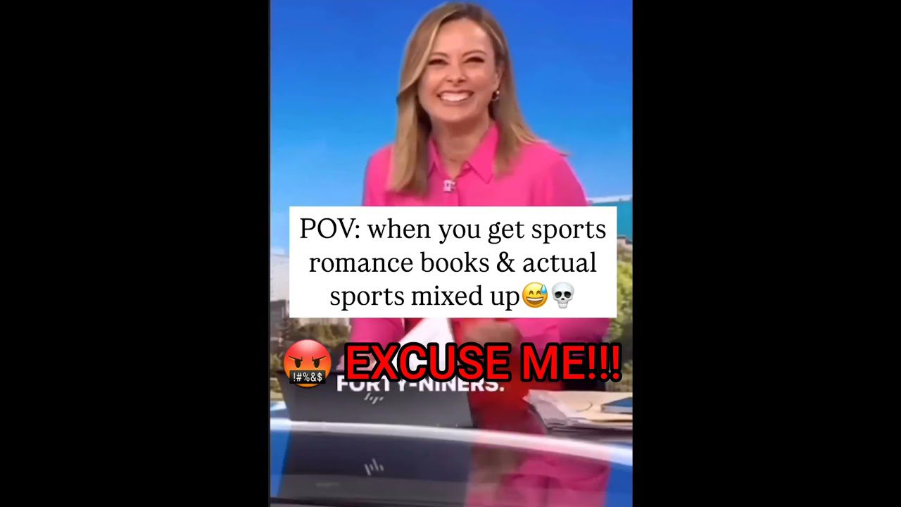 The Disrespect from an Aussie News Cast #tiktok #funny #nfl #football #49ers #sanfrancisco #shorts
