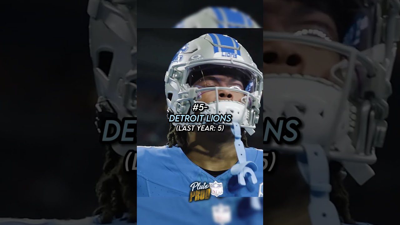 The NFL Power Rankings After The 2025 NFL Draft #shorts