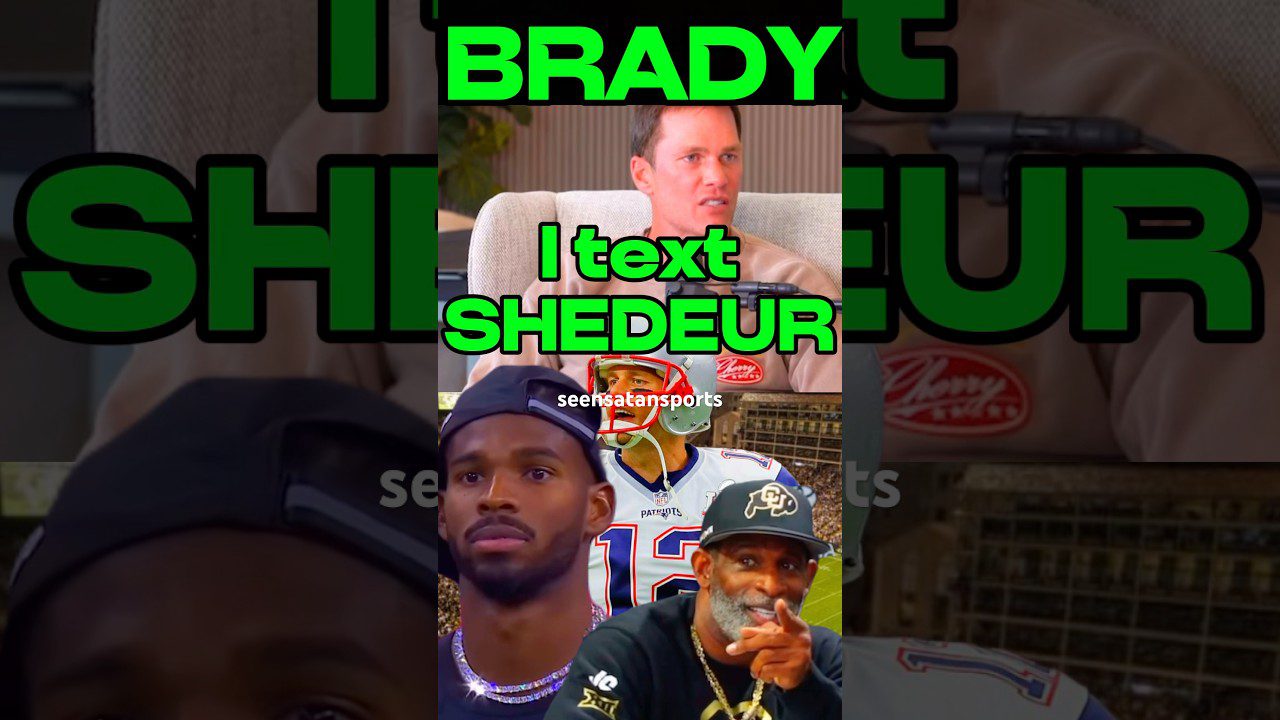 TOM BRADY on SHEDEUR SANDERS BLACKBALL NFL DRAFT! #deionsanders #coloradofootball #espn #nfl #cfb