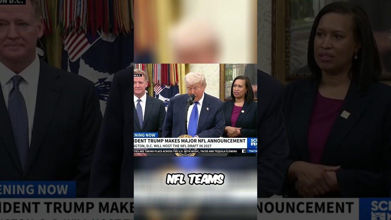 Trump’s NFL Draft Announcement: A Future ‘Nobody Can Duplicate’!