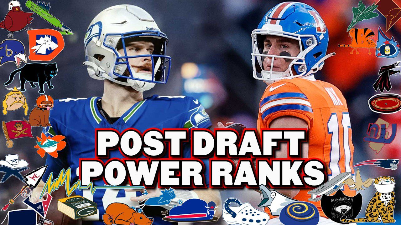 Very Honest 2025 NFL Power Rankings: Post Draft Edition