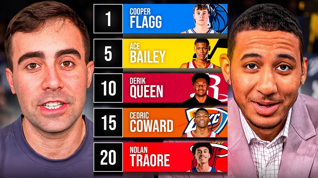 2025 NBA Mock Draft w/ Pierre from NOTB 2025 NBA Mock Draft w/ Pierre from NOTB