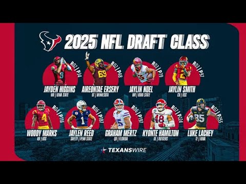 2025 NFL Draft Review: Houston Texans 2025 NFL Draft Review: Houston Texans