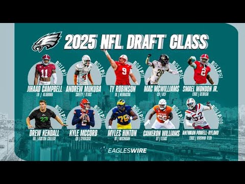 2025 NFL Draft Reviews: Philadelphia Eagles 2025 NFL Draft Reviews: Philadelphia Eagles