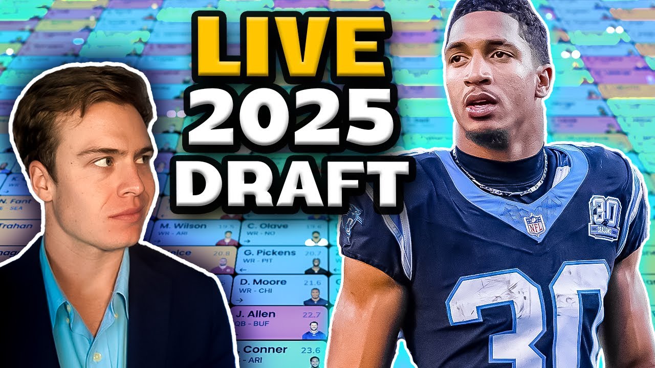 An Expert 2025 Fantasy Football Mock Draft An Expert 2025 Fantasy Football Mock Draft