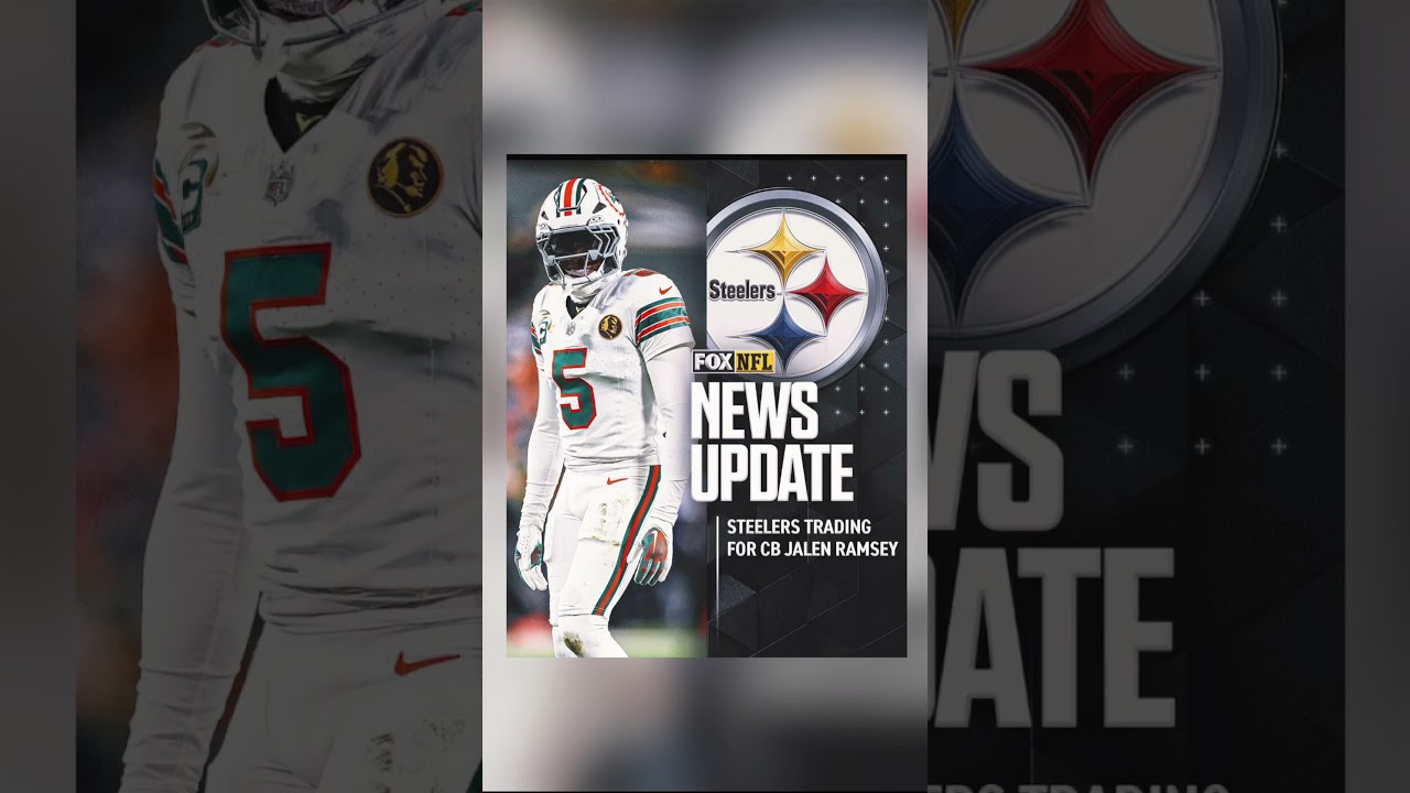 Breaking News #fyp #nfl #foxnfl #steelers #jalenramsey #breakingnews Breaking News #fyp #nfl #foxnfl #steelers #jalenramsey #breakingnews