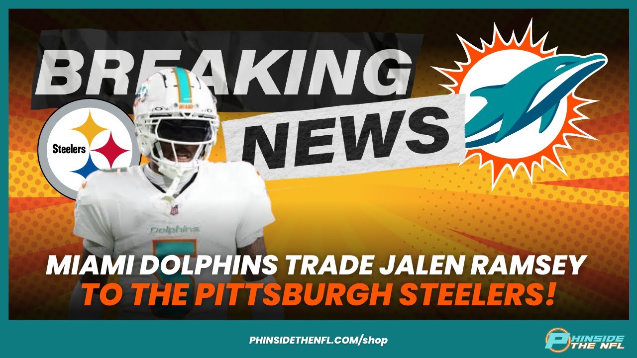 BREAKING NEWS! Miami Dolphins Trade Jalen Ramsey To The Pittsburgh Steelers For Minkah Fitzpatrick! BREAKING NEWS! Miami Dolphins Trade Jalen Ramsey To The Pittsburgh Steelers For Minkah Fitzpatrick!