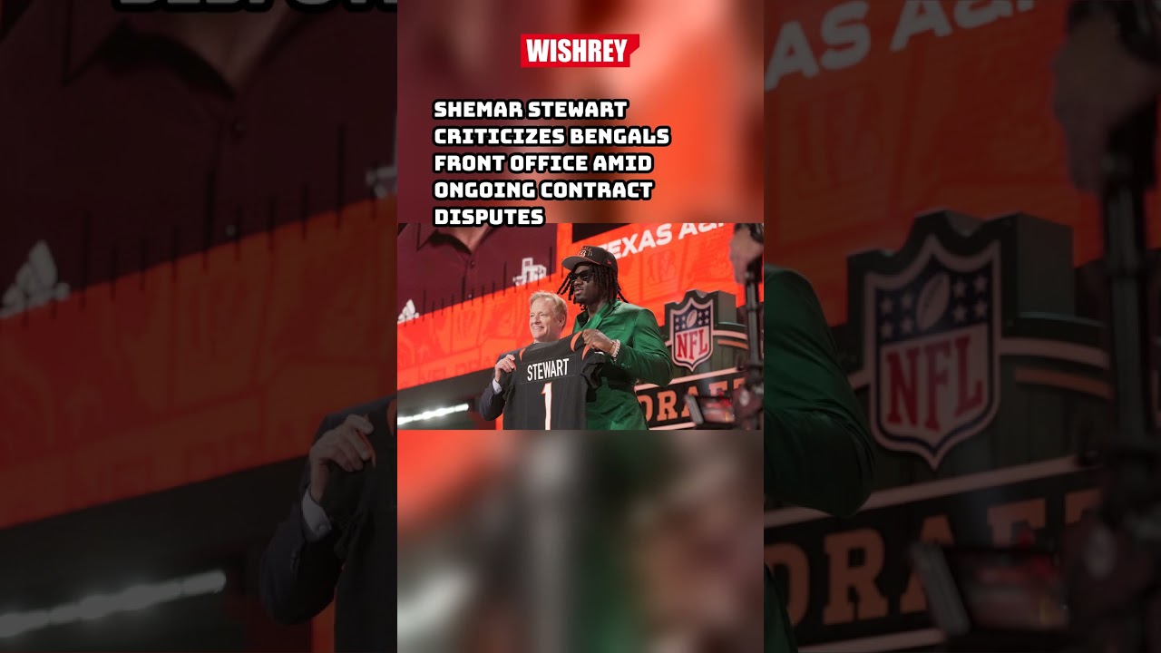 Cincinnati Bengals & Shemar Stewart’s Contract Standoff Explained #shorts #NFL Cincinnati Bengals & Shemar Stewart’s Contract Standoff Explained #shorts #NFL