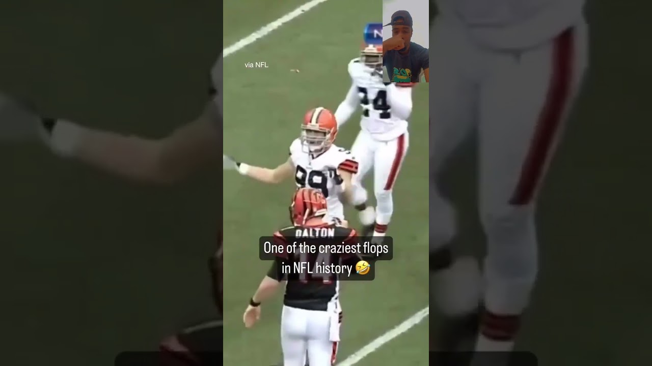 Craziest Flop Ever #trending #nfl #football Craziest Flop Ever #trending #nfl #football