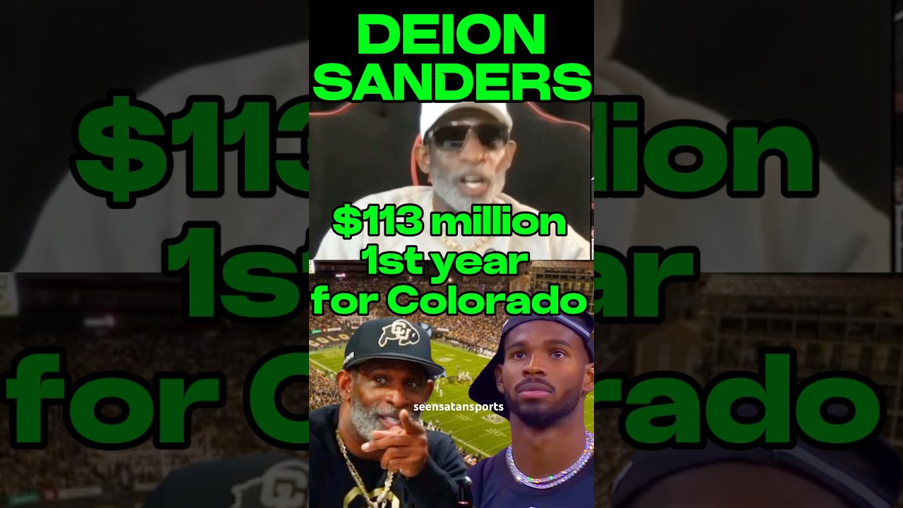 DEION SANDERS on COLORADO MILLION CONTRACT! #deionsanders #espn #nfl #nflnews #cfb #trending DEION SANDERS on COLORADO MILLION CONTRACT! #deionsanders #espn #nfl #nflnews #cfb #trending