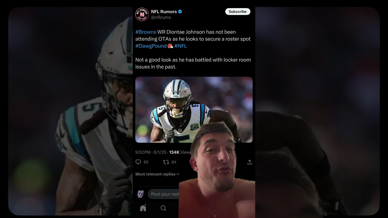 Diontae Johnson never learns #nfl #trending #browns #shorts #football #nflnews #fyp #diontaejohnson Diontae Johnson never learns #nfl #trending #browns #shorts #football #nflnews #fyp #diontaejohnson