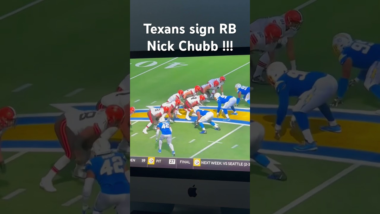 🚨 Don’t sleep on The Texans !!! #texans #nickchubb #nflnews #joemixon #fantasyfootball 🚨 Don’t sleep on The Texans !!! #texans #nickchubb #nflnews #joemixon #fantasyfootball