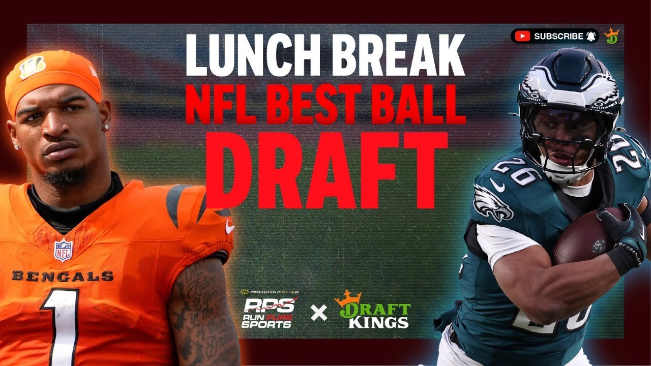 DraftKings Best Ball Draft | 6/6 – 2025 NFL Season DraftKings Best Ball Draft | 6/6 – 2025 NFL Season