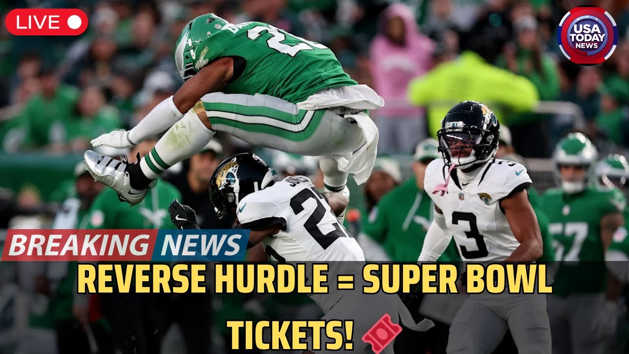 Fan Recreates Saquon Barkley’s Iconic Hurdle & Wins Super Bowl Tickets! 🏆 । USA TODAY NEWS Fan Recreates Saquon Barkley’s Iconic Hurdle & Wins Super Bowl Tickets! 🏆 । USA TODAY NEWS
