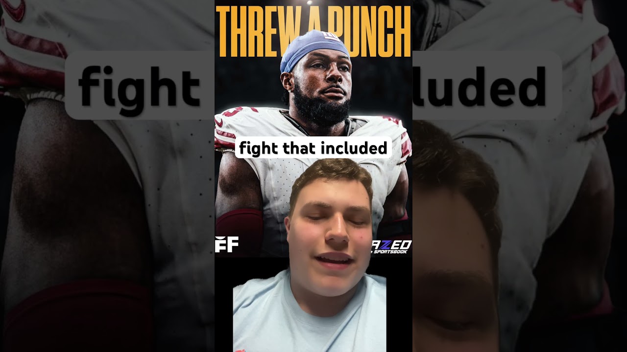 Giants had to end practice early because Kayvon Thibodeaux starts a fight #nfl #nfltrending #nflnews Giants had to end practice early because Kayvon Thibodeaux starts a fight #nfl #nfltrending #nflnews