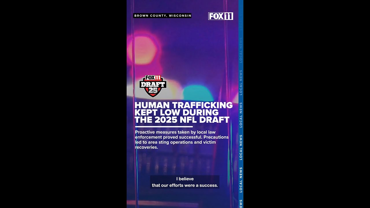 Human trafficking kept low during 2025 NFL Draft Human trafficking kept low during 2025 NFL Draft