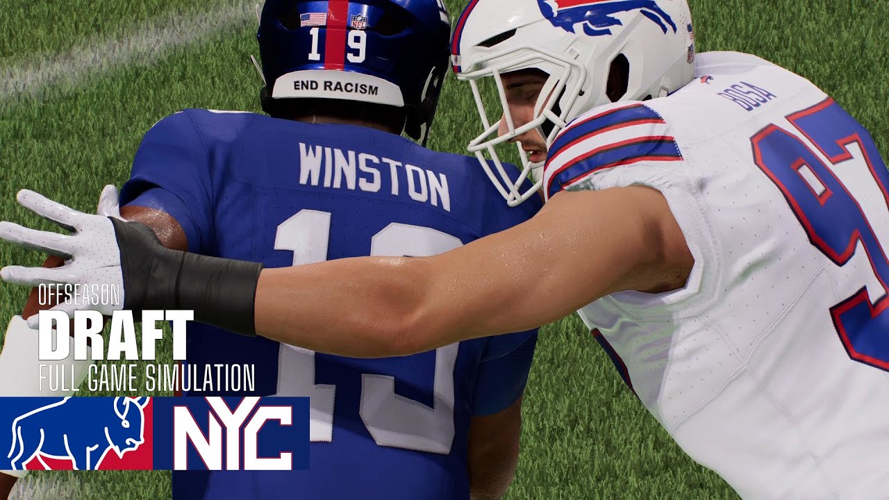 Jameis Winston | Bills vs. Giants | Madden NFL 25 Simulation | 2025 NFL Draft Jameis Winston | Bills vs. Giants | Madden NFL 25 Simulation | 2025 NFL Draft